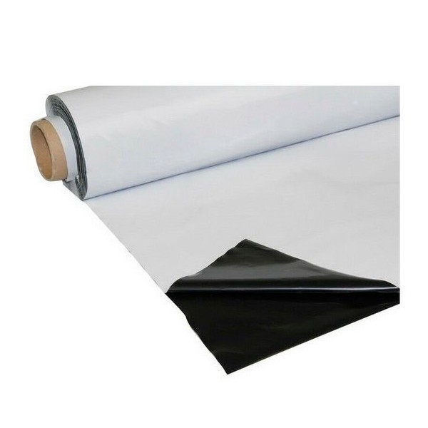 Thick Black And White Rreflective Plastic