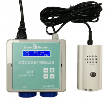 Controlador Digital de CO2 Indoor Novatec