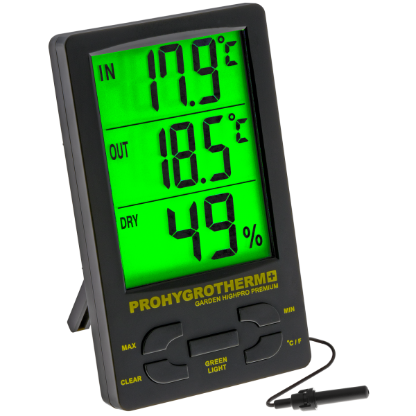 Thermohygrometer Garden Highpro Hygrothermo Pro (High Quality Components)