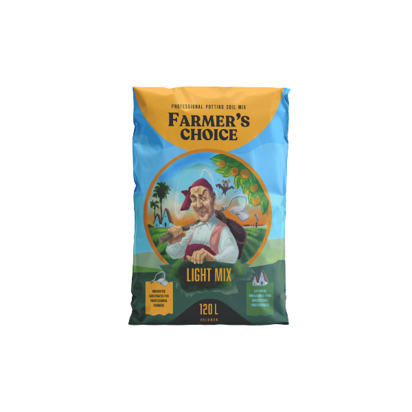 Sustrato Light Mix 120L Farmers Choice