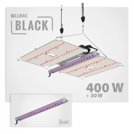 Kit LED Blade 400W + Bar 30W UV/FR Lumii Black