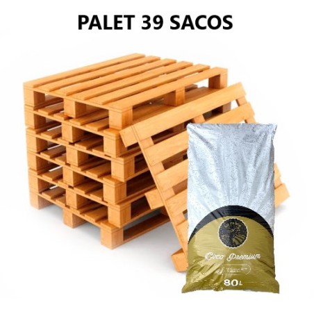 Palet Coco Premium 80L (39 sacos) La Rubia