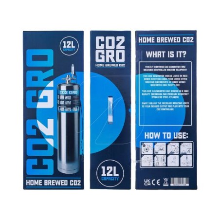 12L DIY CO2 Generation System (With Solenoid) CO2Gro