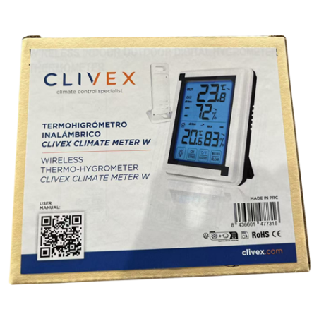 Clivex Climate Meter W Wireless Thermo-Hygrometer
