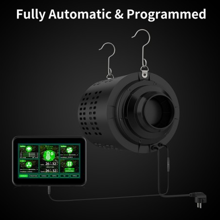 EC Extractor with Built-in Filter (100/125/150) Cyclone