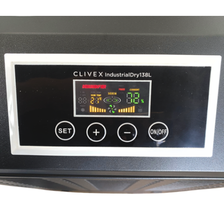 Deshumidificador Industrialdry 138L Wifi Clivex
